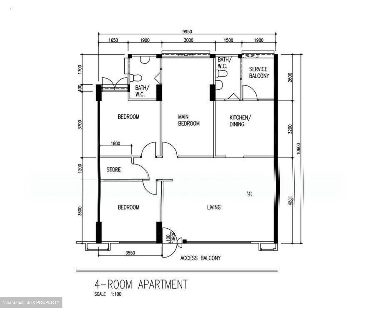 Blk 501 Woodlands Drive 14 (Woodlands), HDB 4 Rooms #622668041